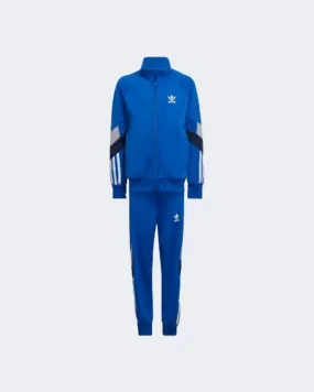 Adidas  Little-Boys Original Suit Blue/Silver Hl6868