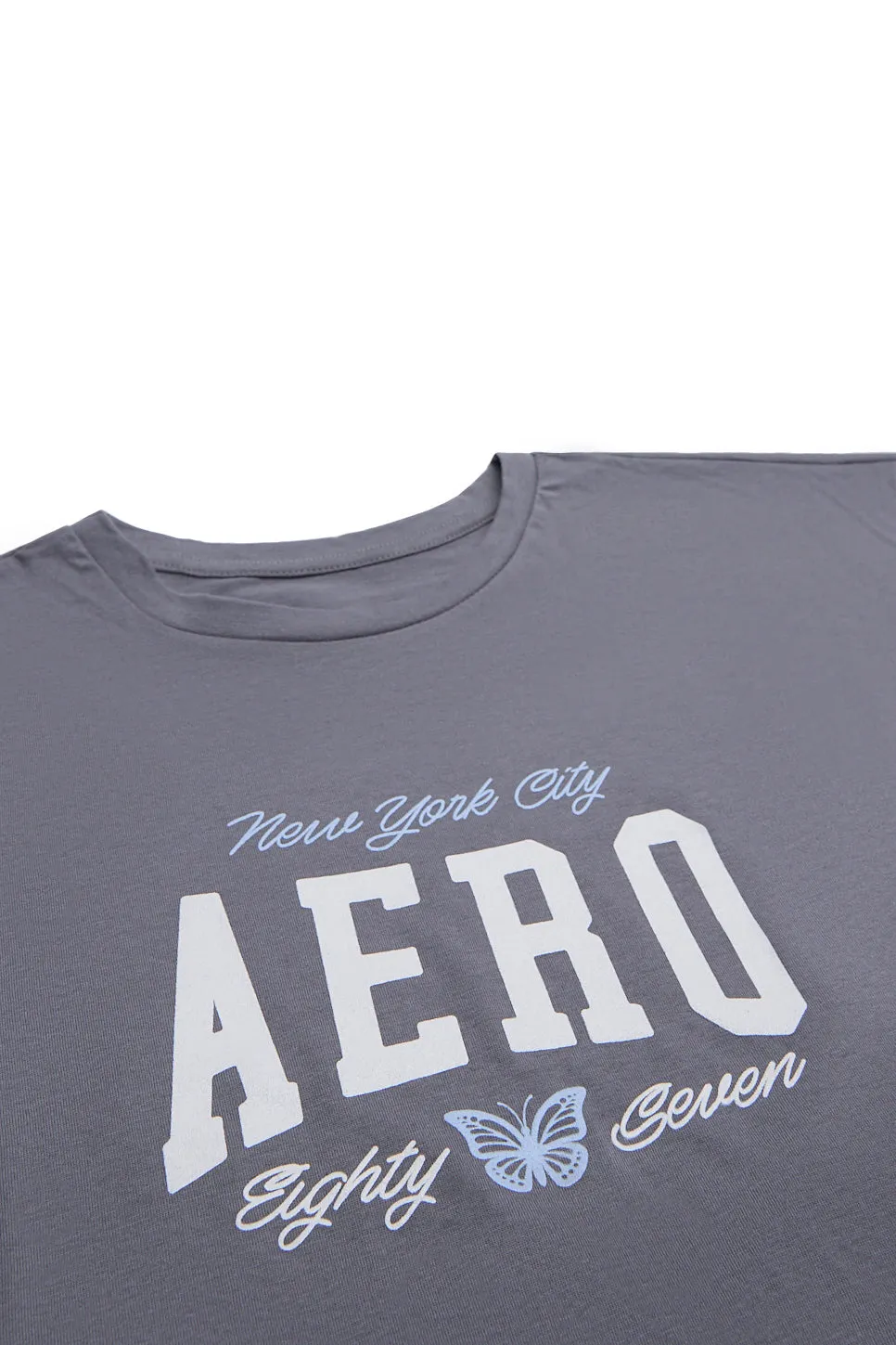 AERO New York City Butterfly Graphic Relaxed Tee