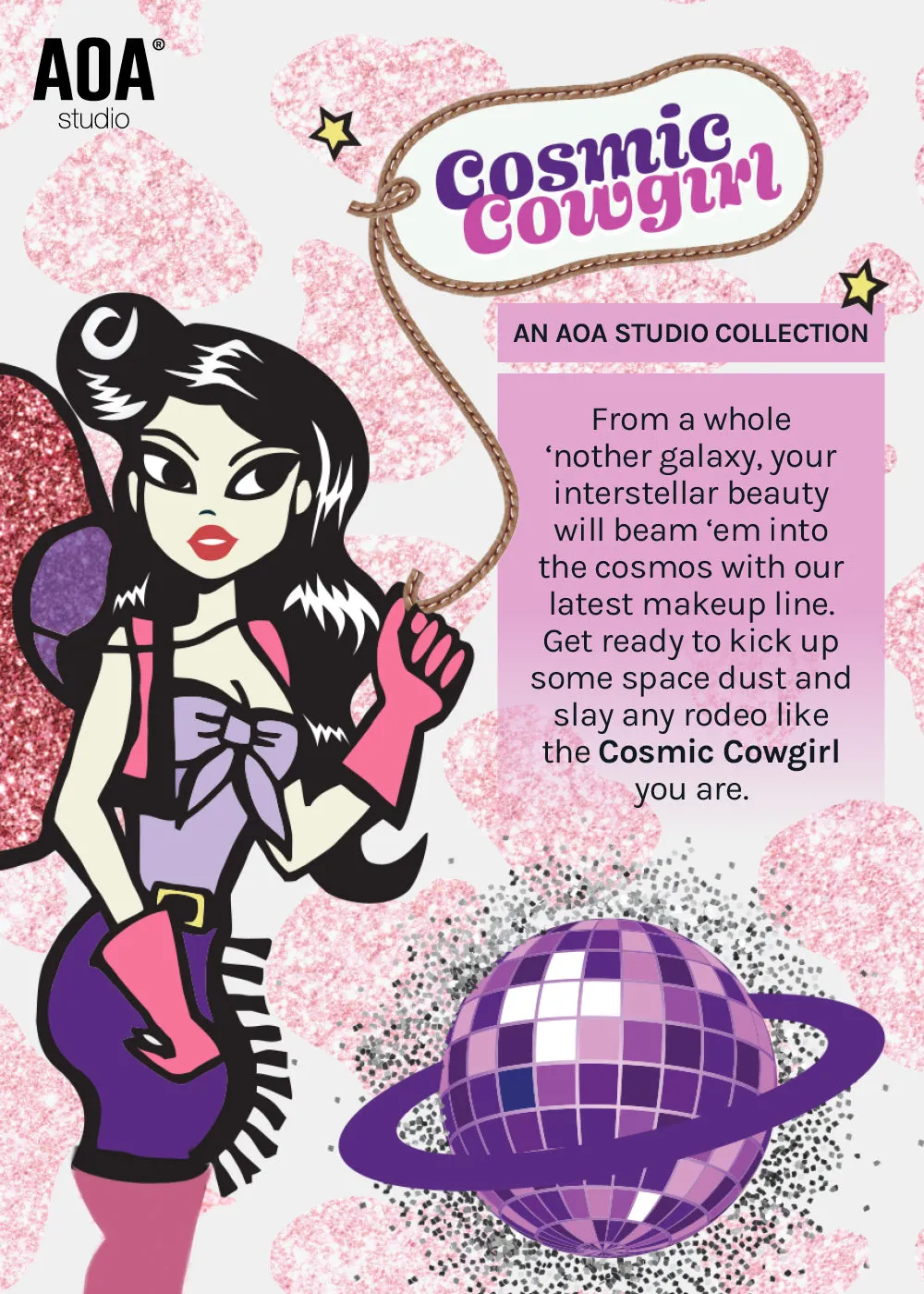 AOA Cosmic Cowgirl Lip Gloss - Matte   Glossy