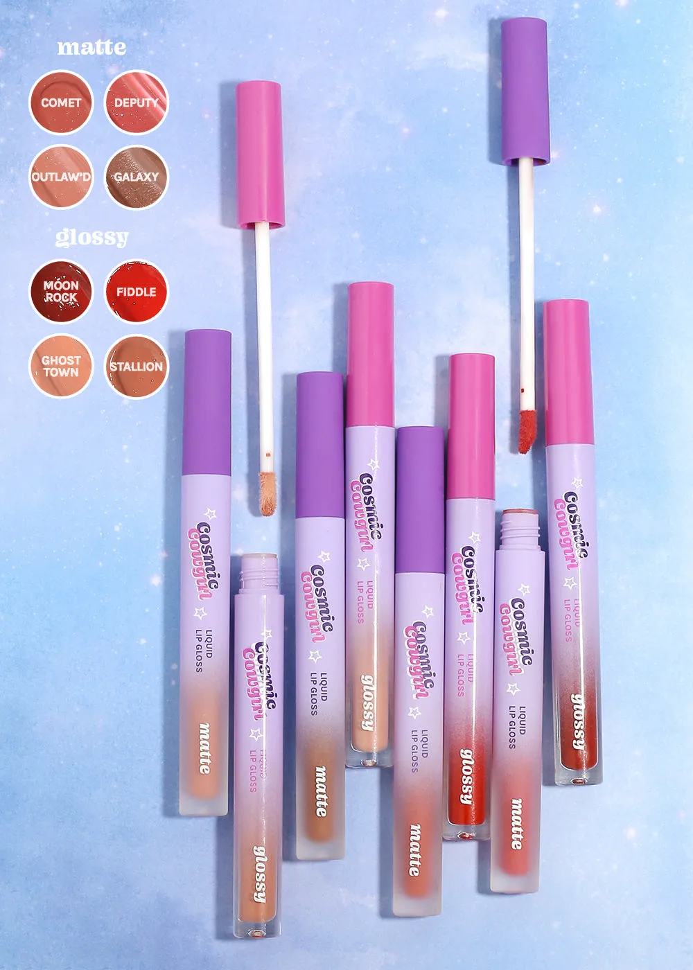 AOA Cosmic Cowgirl Lip Gloss - Matte   Glossy