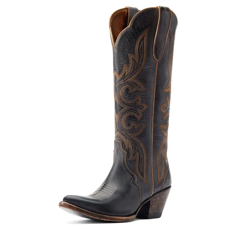 Ariat Women's Belinda Black StretchFit J Toe Western Boots 10044414