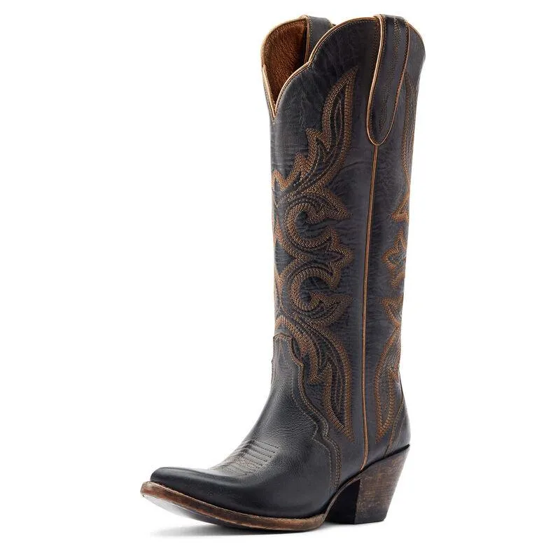 Ariat Women's Belinda StretchFit Beduino Black Cowgirl Boots 10044414