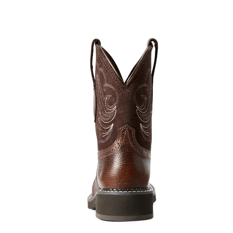 Ariat Women's Fatbaby Heritage Dapper Copper Kettle Brown Western Boots 10029492