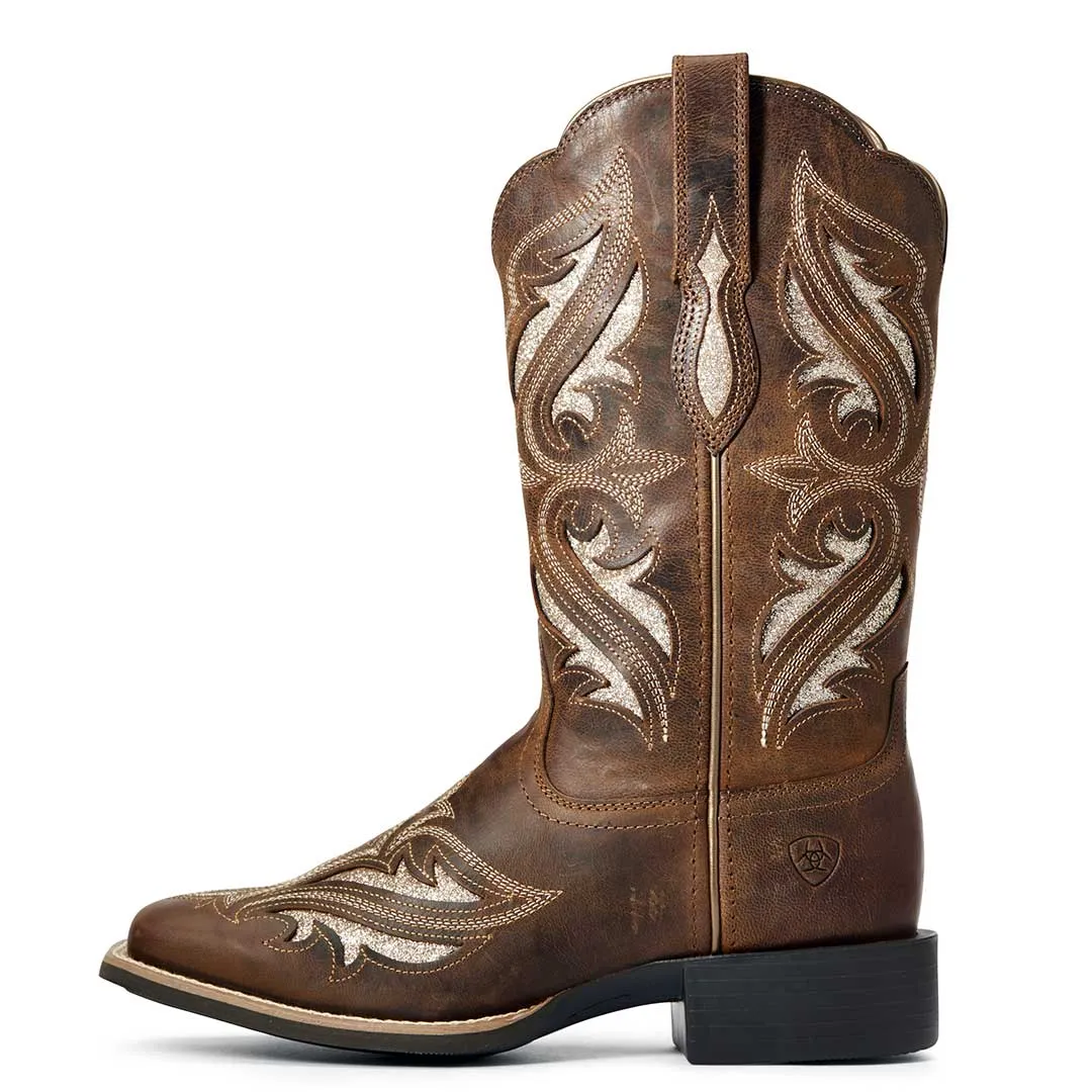 Ariat Women's Round Up Bliss Square Toe Cowgirl Boots