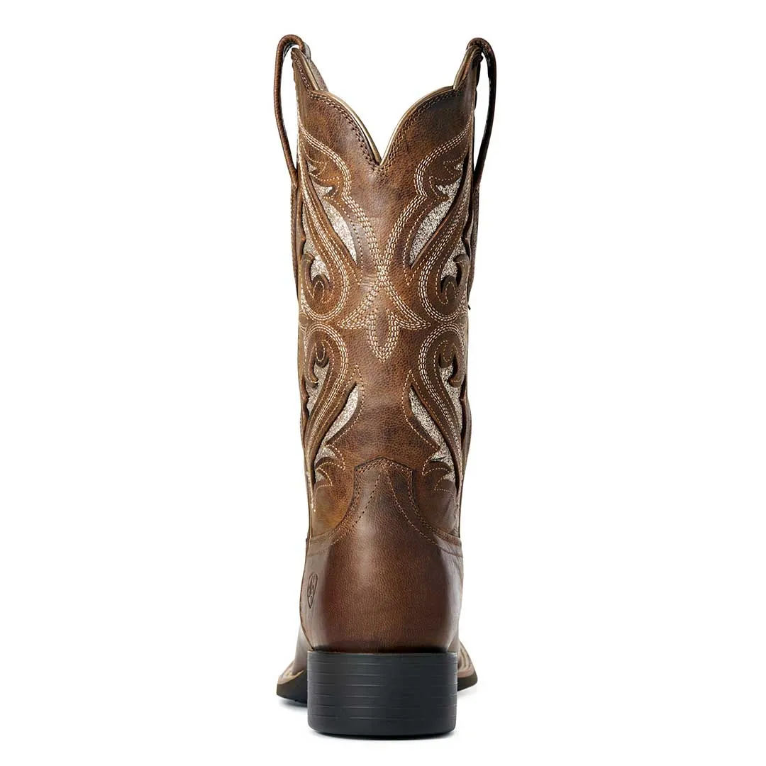 Ariat Women's Round Up Bliss Square Toe Cowgirl Boots