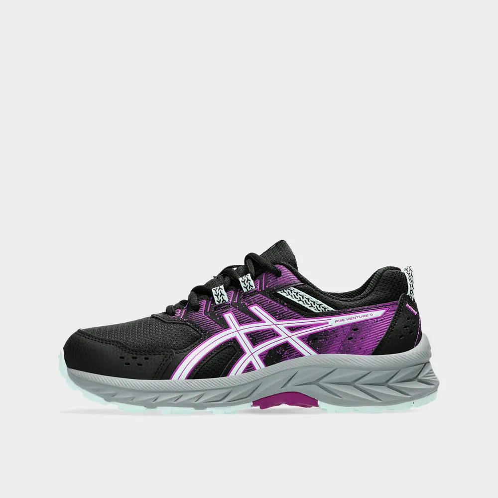 Asics Youth PrE-Venture 9 Gs Running Black/pink _ 182788 _ Black