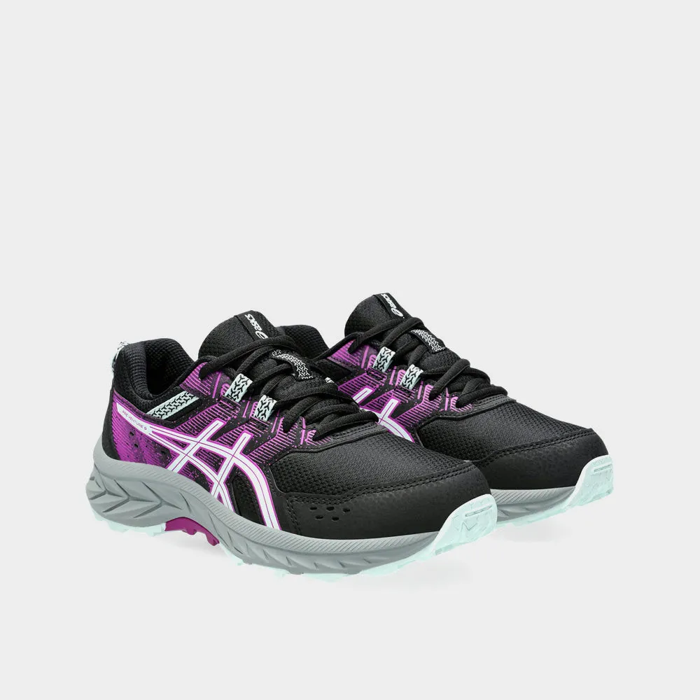 Asics Youth PrE-Venture 9 Gs Running Black/pink _ 182788 _ Black