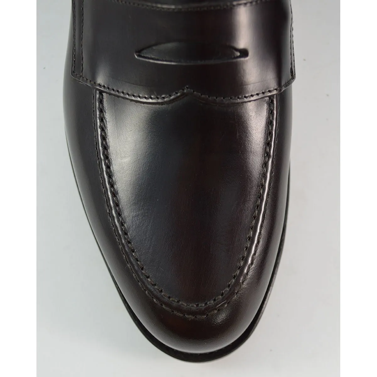 Berwick 1707 Penny Loafer (9628)- Dark Brown Dainite