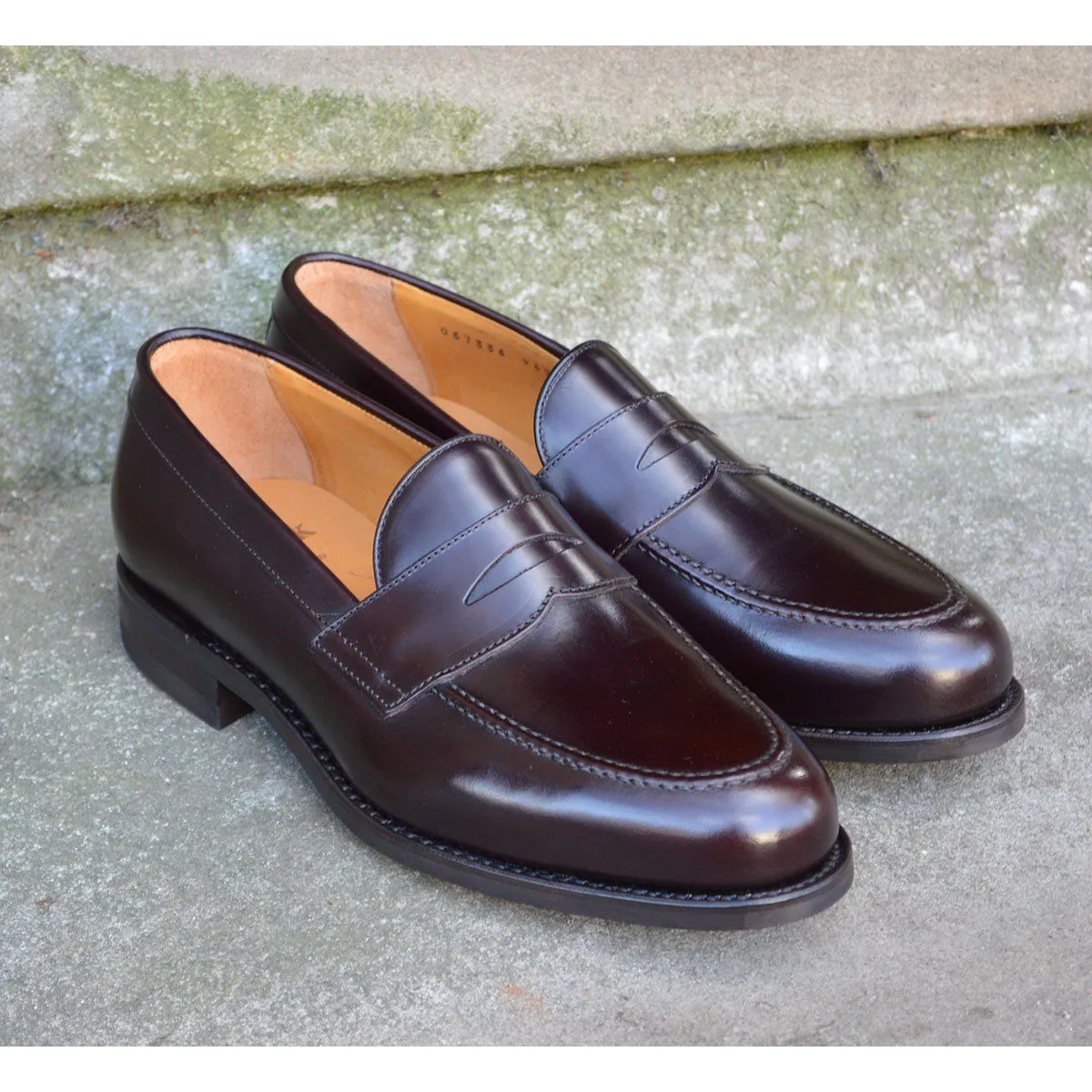 Berwick 1707 Penny Loafer (9628)- Dark Brown Dainite