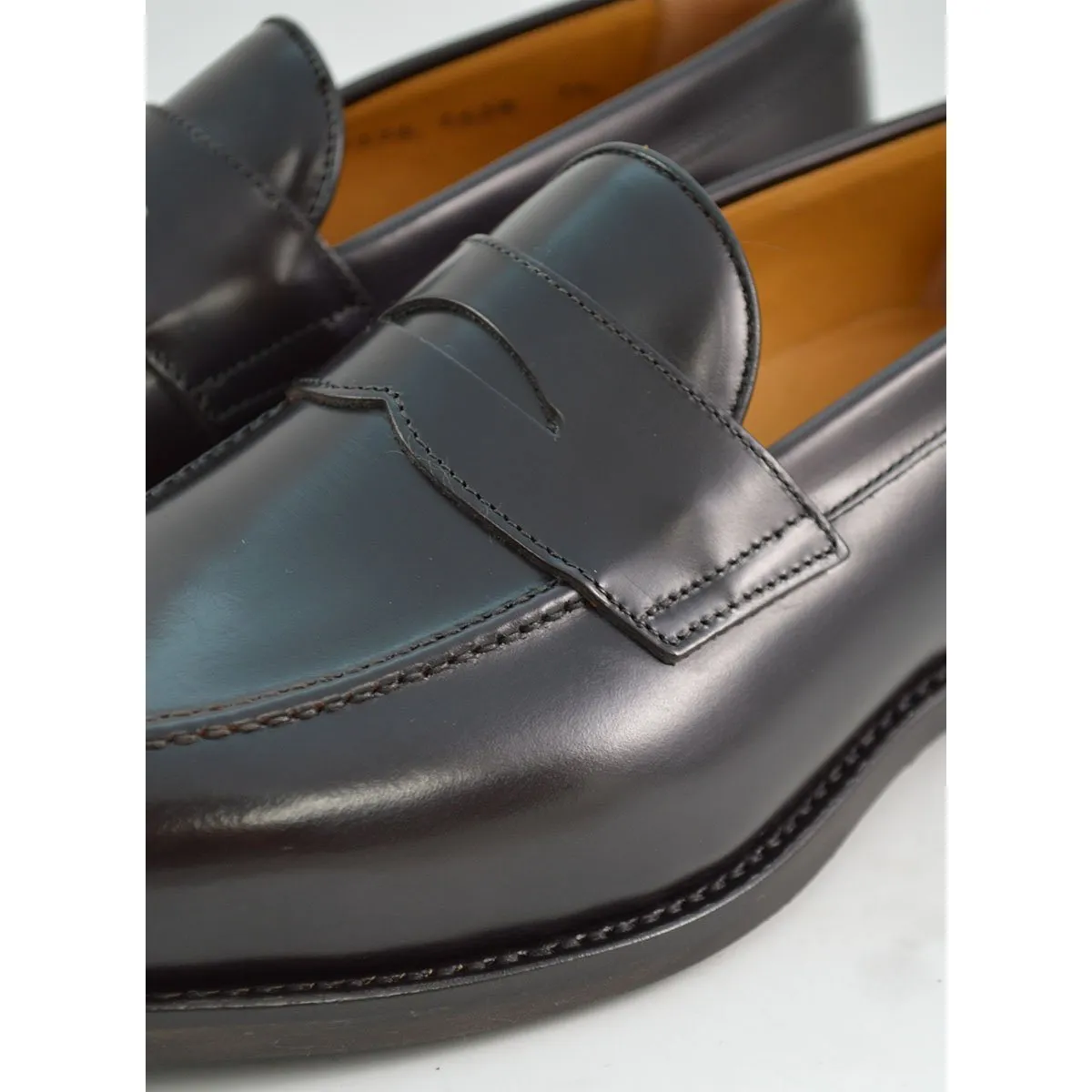 Berwick 1707 Penny Loafer (9628)- Dark Brown Dainite