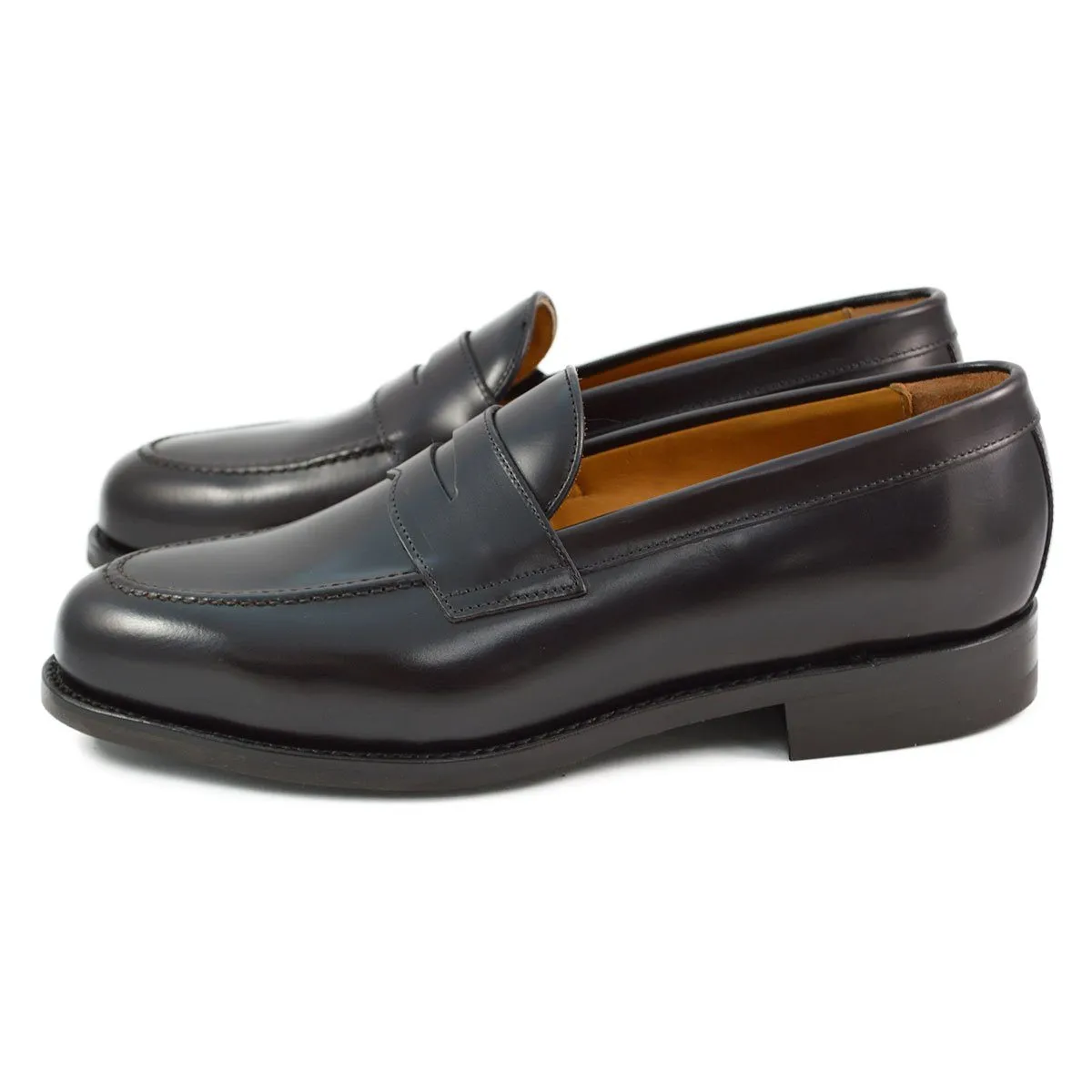 Berwick 1707 Penny Loafer (9628)- Dark Brown Dainite