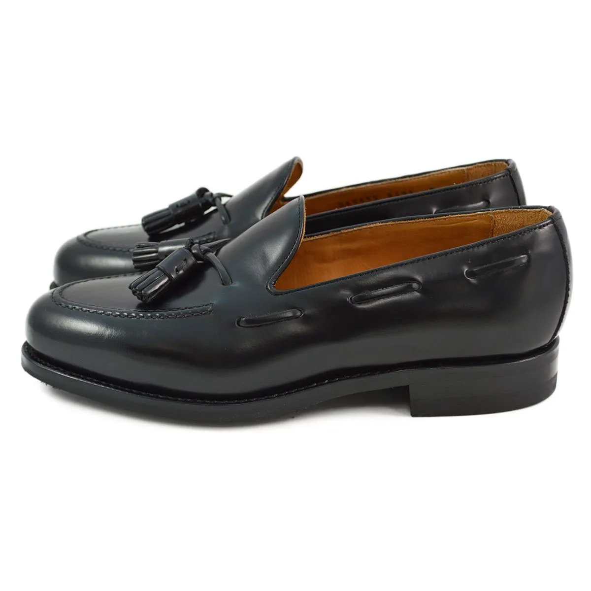 Berwick 1707 Tasselled Slip On (8491) - Black Rois Dainite