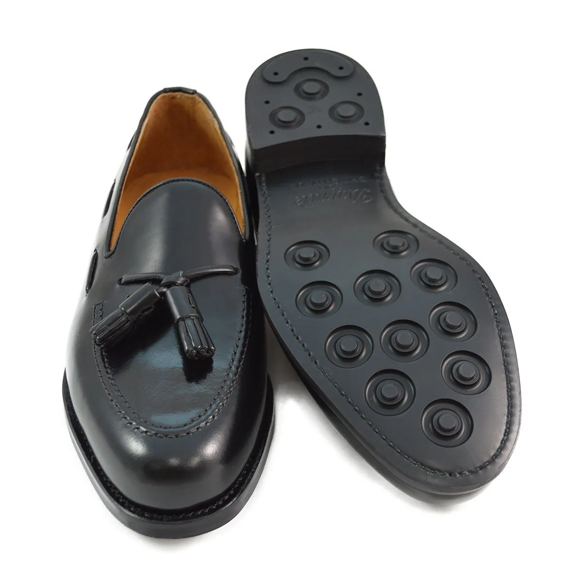 Berwick 1707 Tasselled Slip On (8491) - Black Rois Dainite