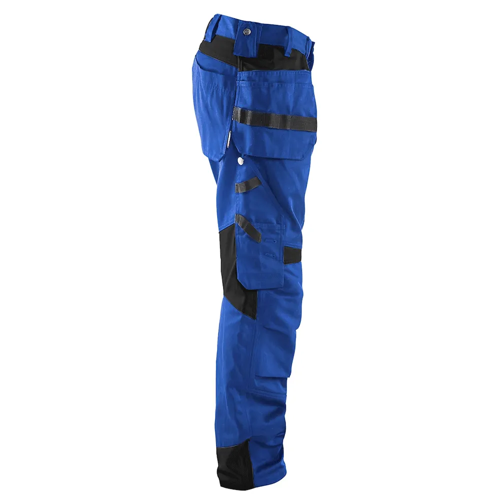 Blaklader 1555 Holster Pocket Craftsmen Work Trousers Cornflower Blue