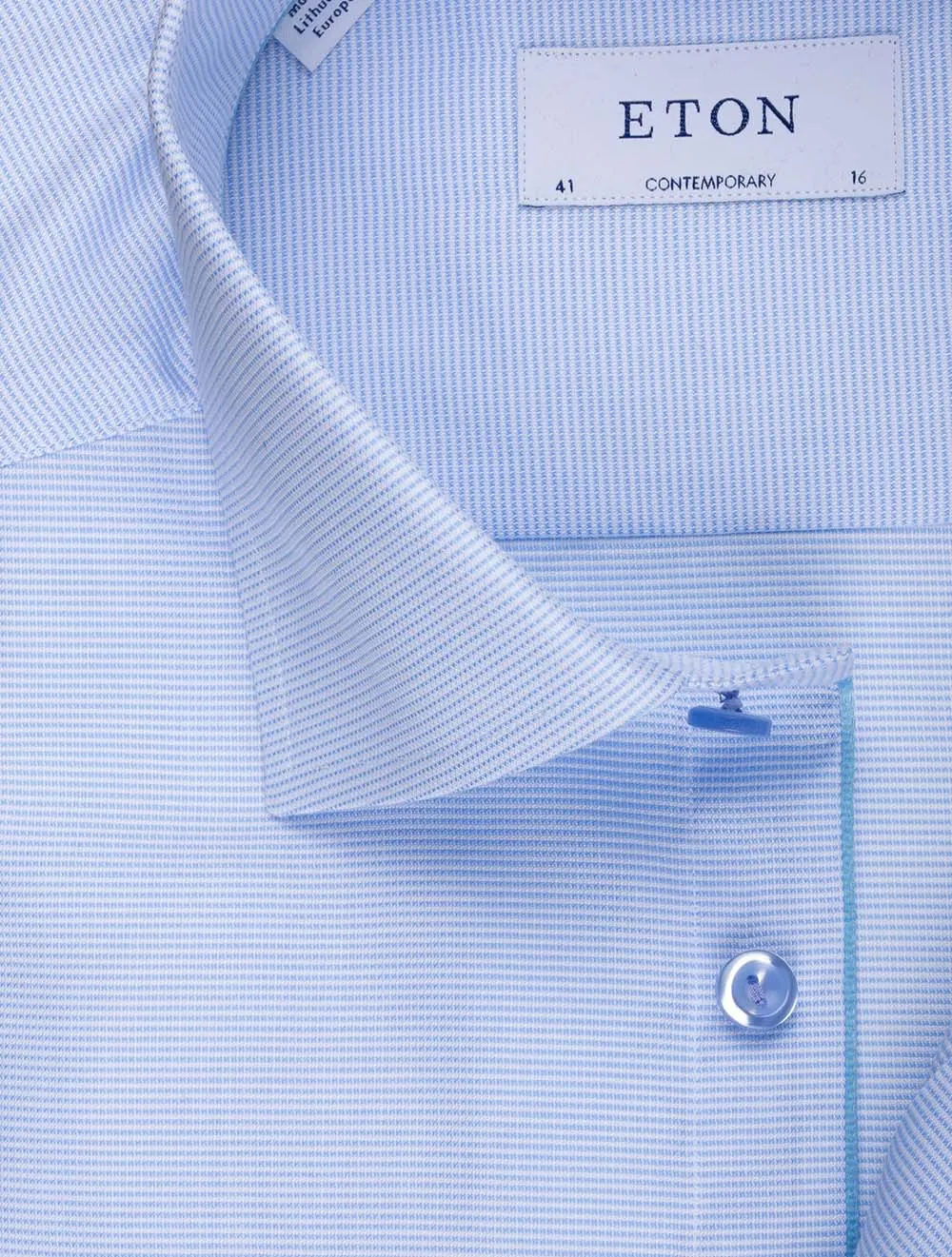 Blue Pinhead Contemporary Fit Shirt