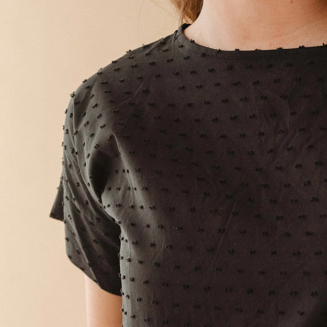 Boss Tee, Black Dot