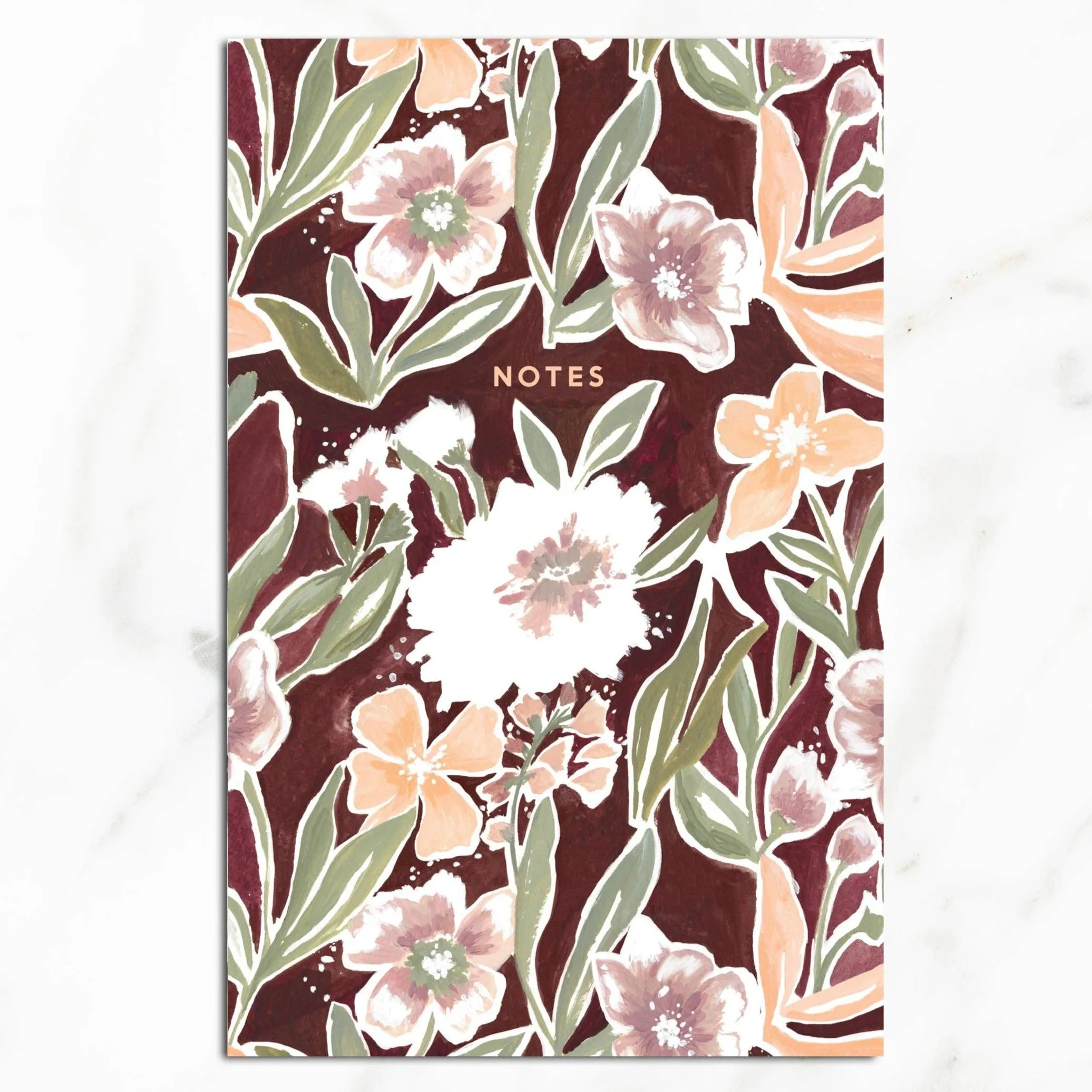 Botanical Floral Notebook