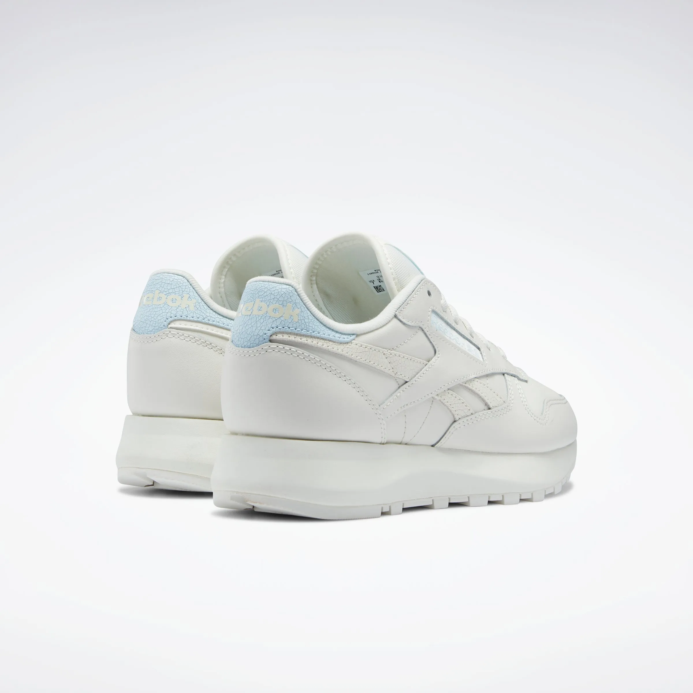 Classic Leather Sp Shoes Chalk/Chalk/Glass Blue