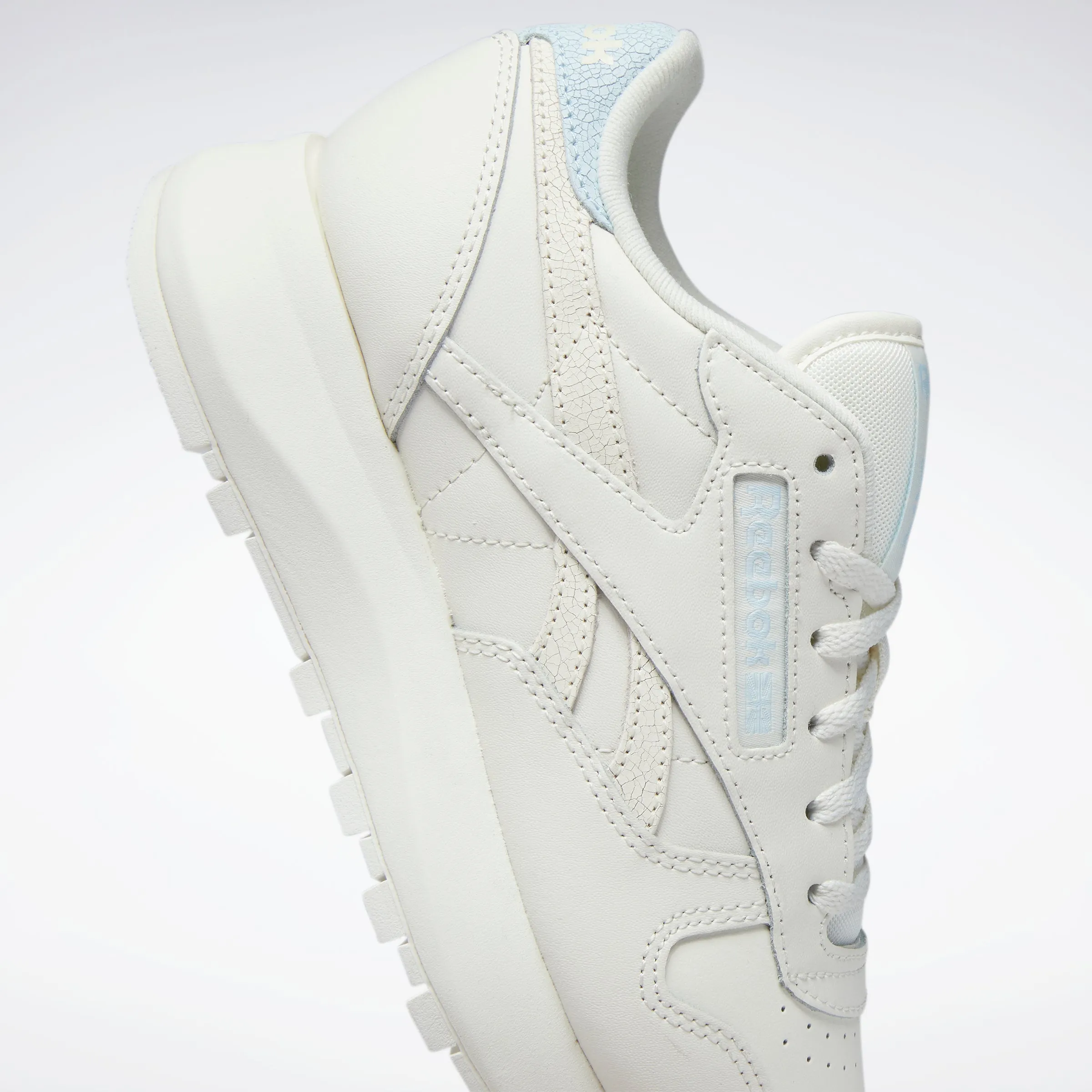 Classic Leather Sp Shoes Chalk/Chalk/Glass Blue