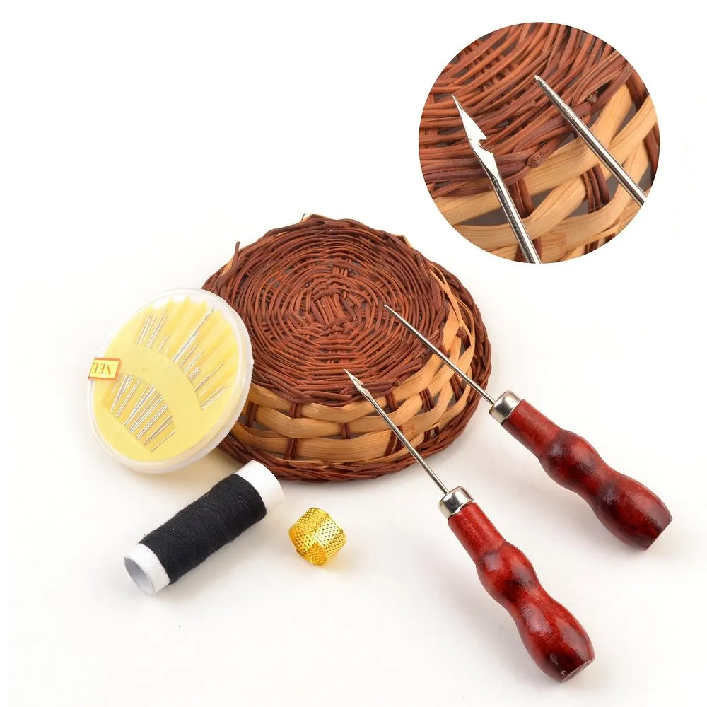 eZthings Tailors Awl Repair Tool Kit for Arts and Crafts, Sewing Awl Set