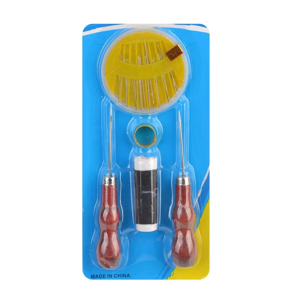 eZthings Tailors Awl Repair Tool Kit for Arts and Crafts, Sewing Awl Set