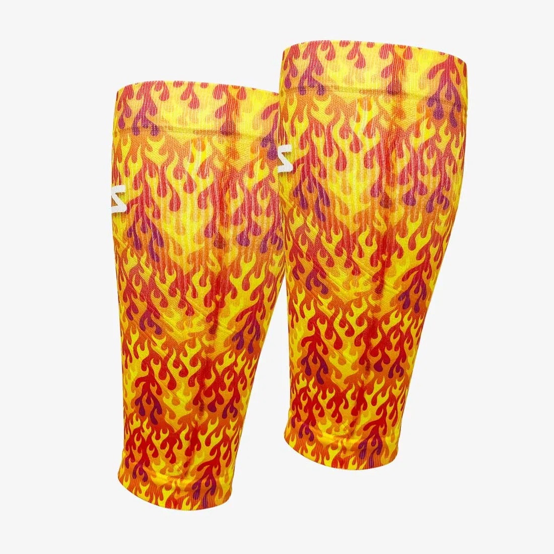 Flames Compression Leg Sleeves