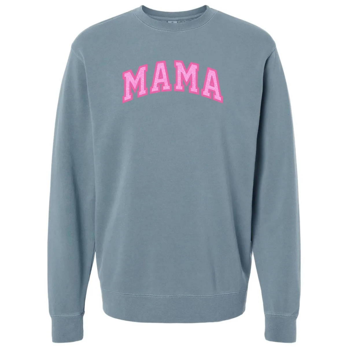 Glitter Embroidery ‘Mama’ Cozy Crew