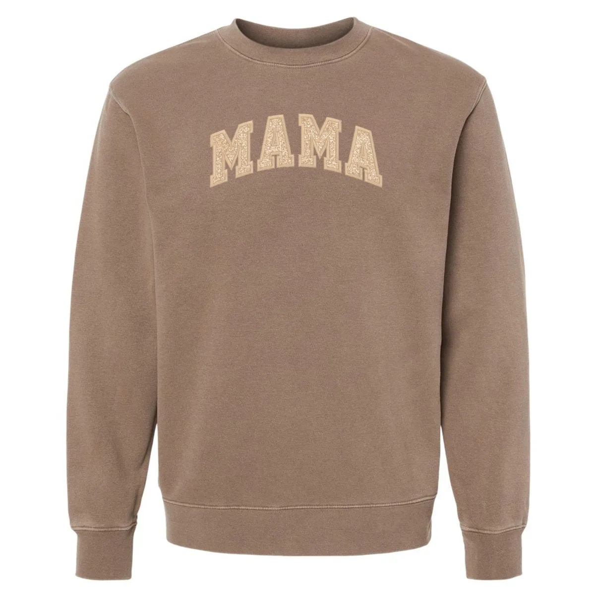 Glitter Embroidery ‘Mama’ Cozy Crew