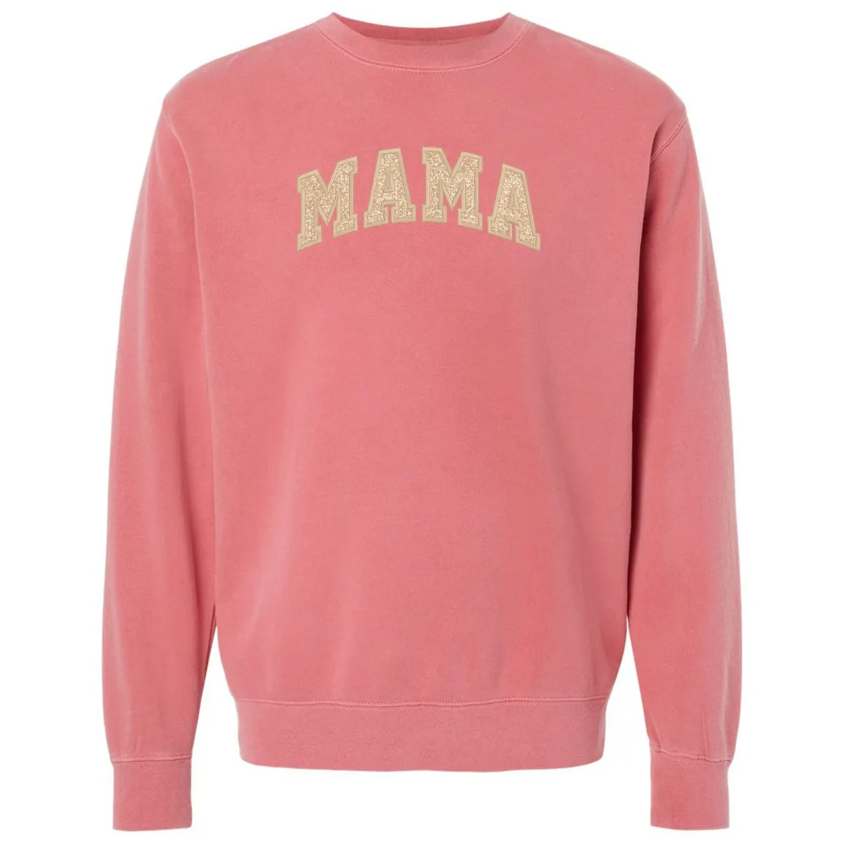 Glitter Embroidery ‘Mama’ Cozy Crew