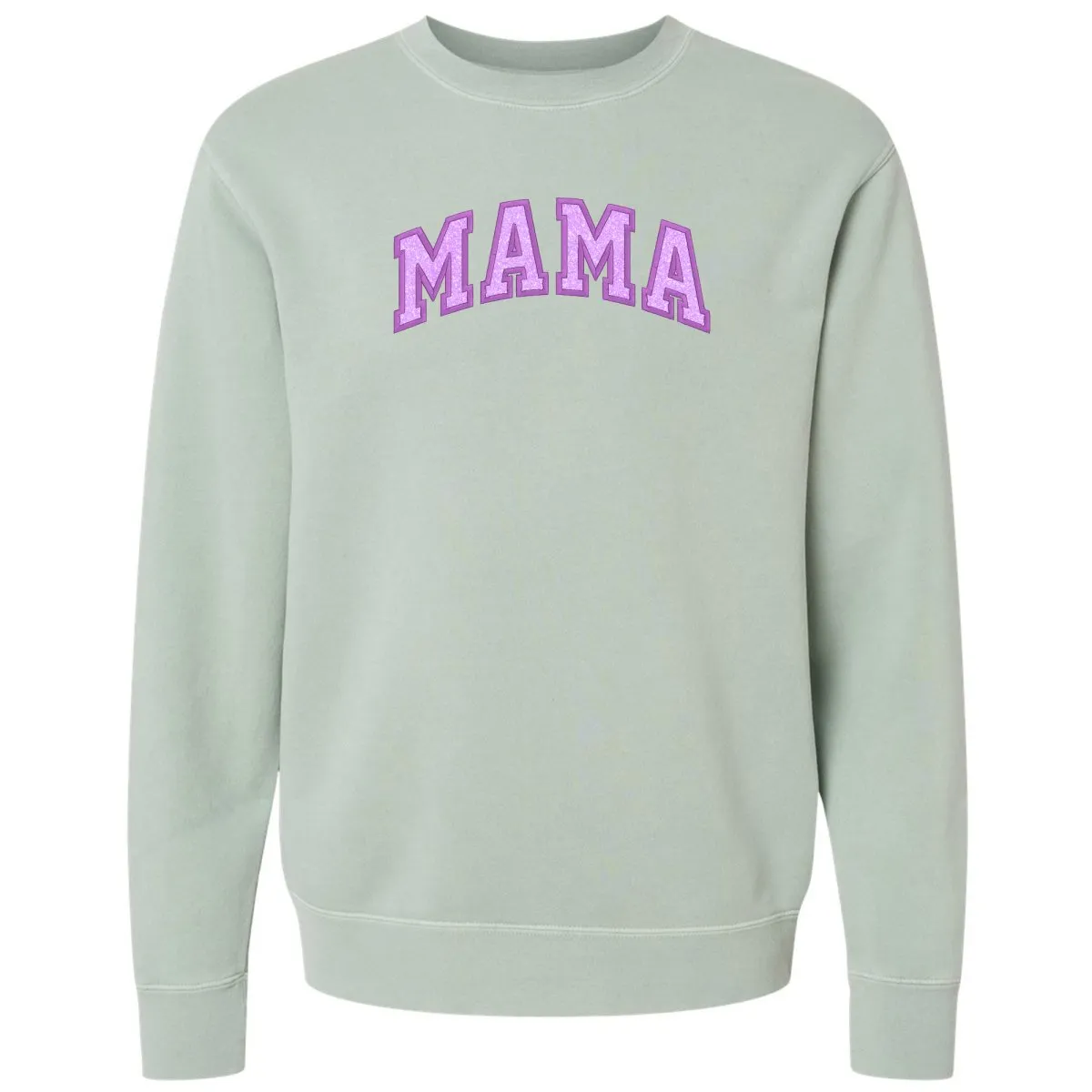 Glitter Embroidery ‘Mama’ Cozy Crew