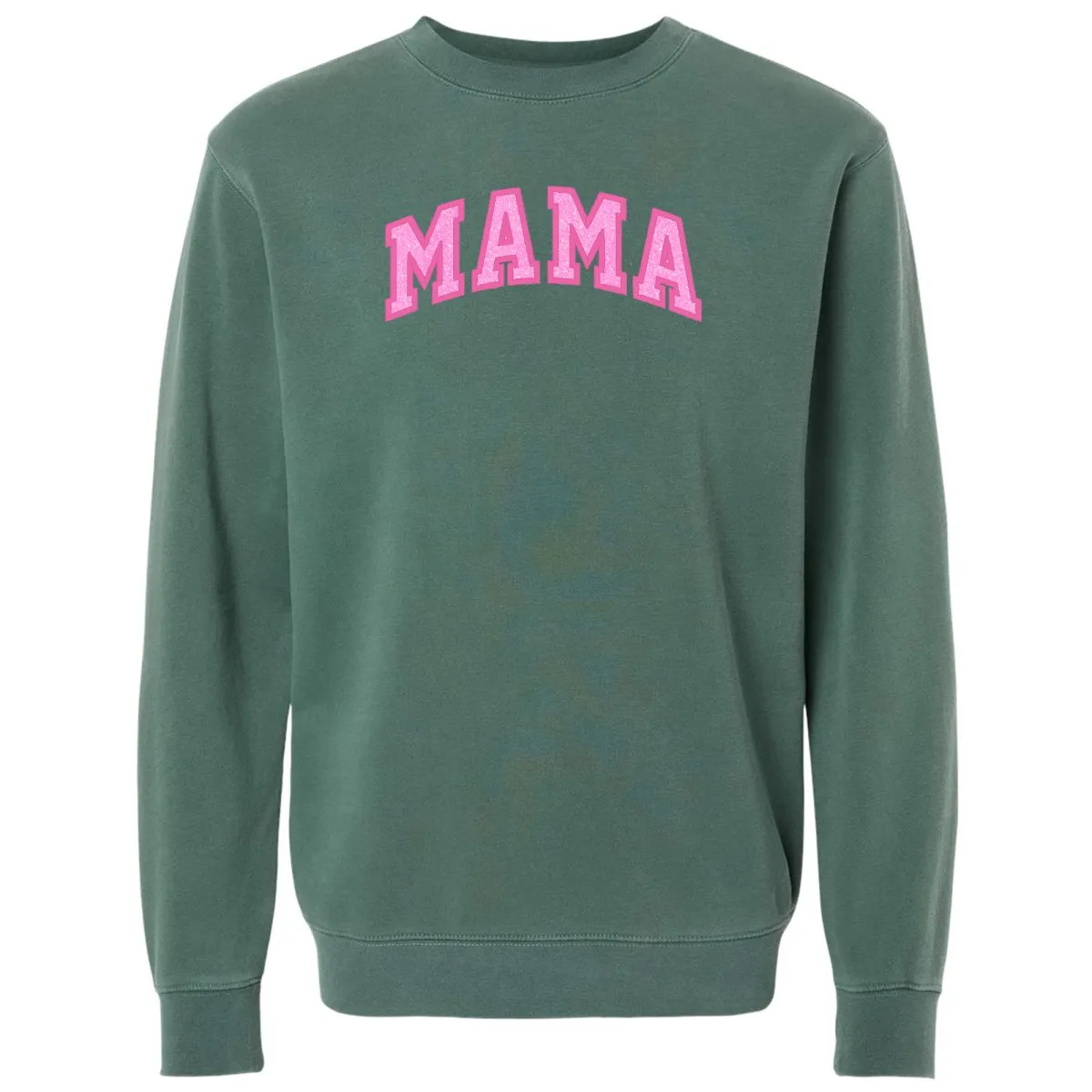 Glitter Embroidery ‘Mama’ Cozy Crew