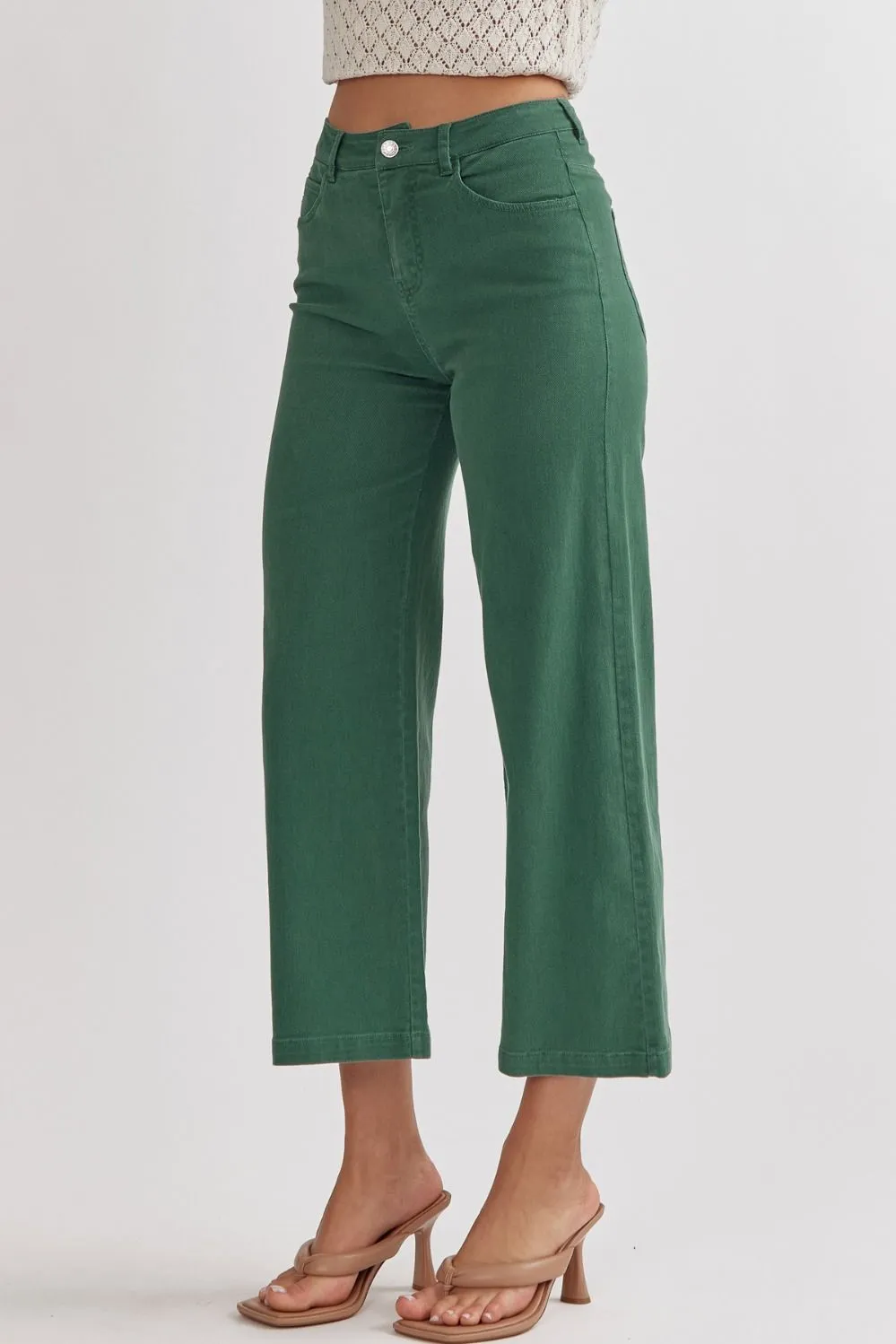 High Waisted Wide Leg Pants