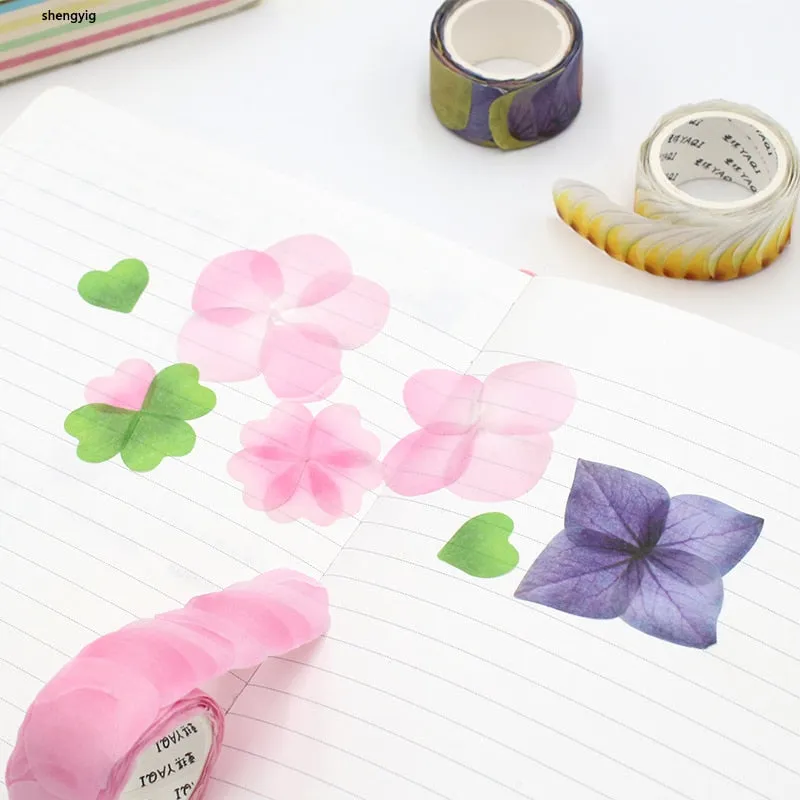 Kawaii Flower Petal Washi Tape