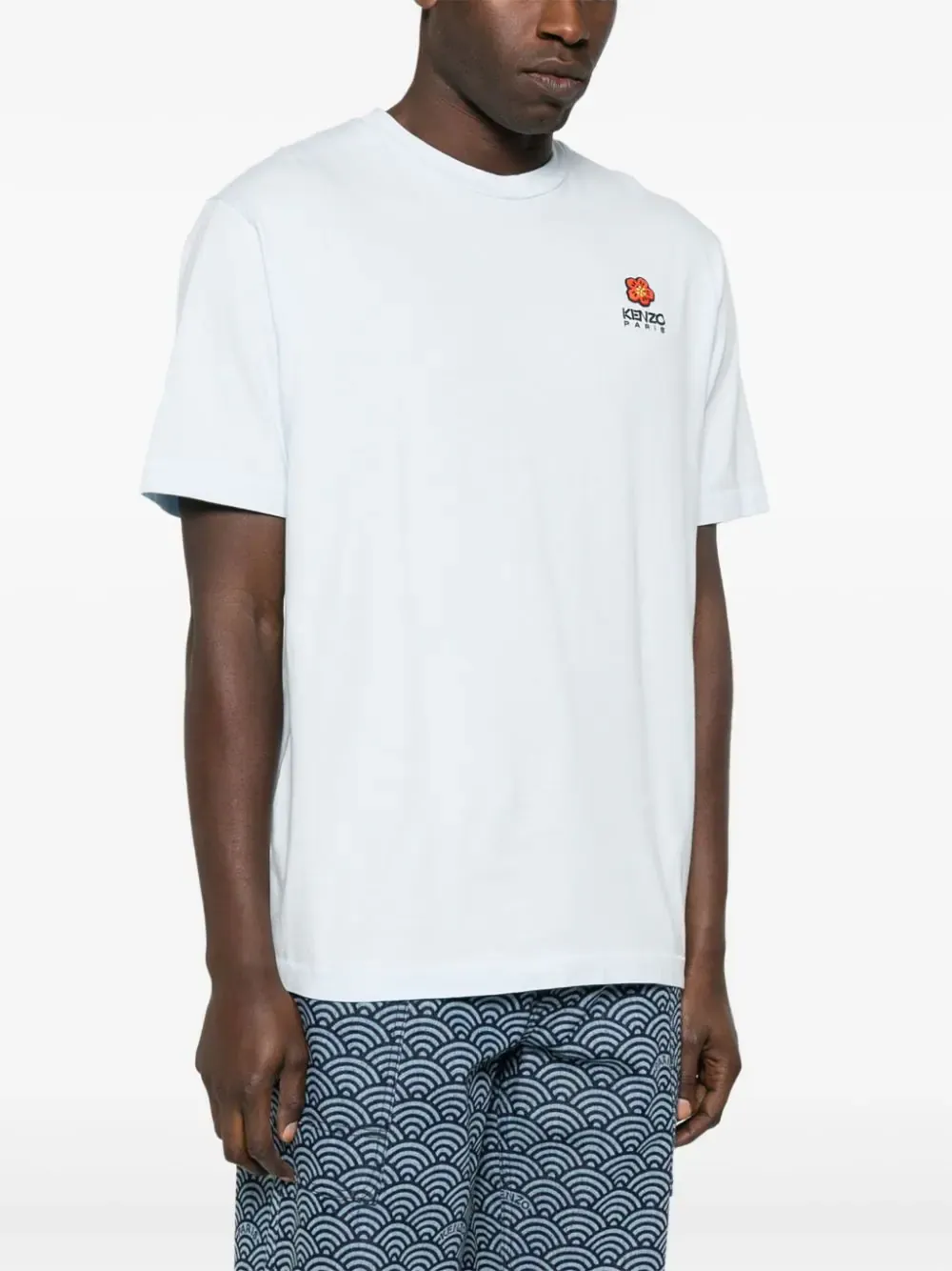 Kenzo Boke Flower Crest T-Shirt White