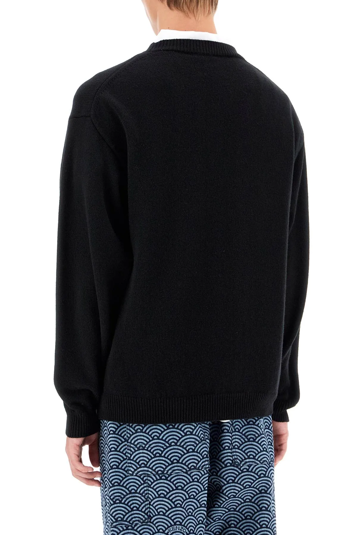 KENZO boke flower wool pullover