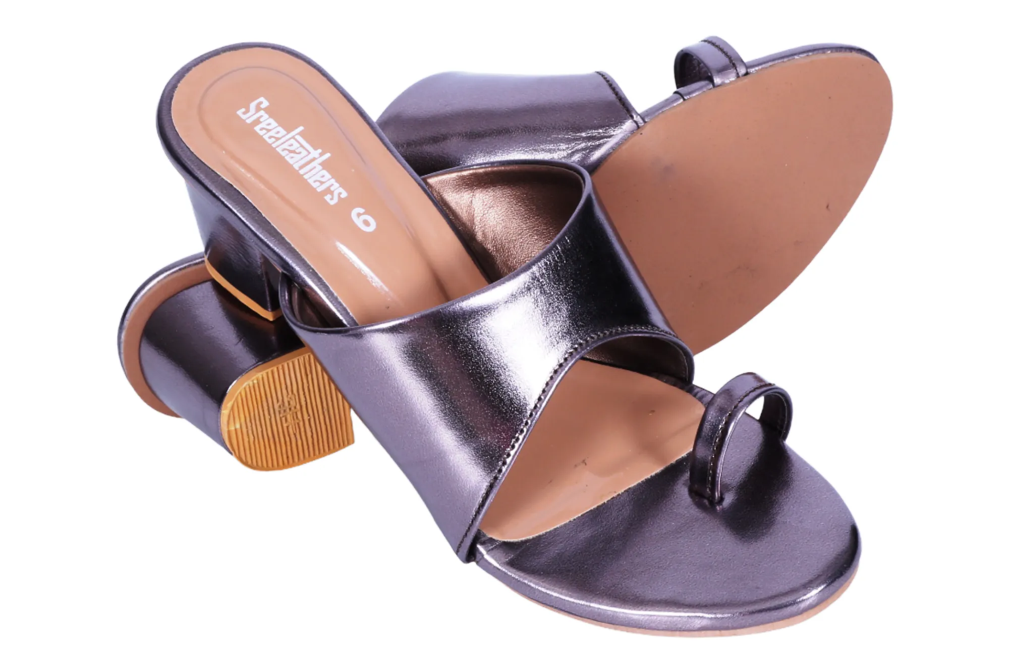 LADIES FANCY HEEL CHAPPAL 56404