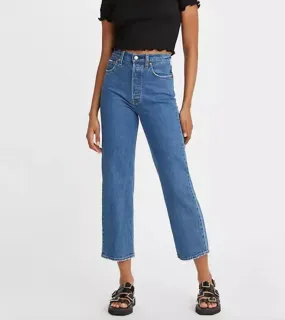 LEVI’S RIBCAGE STRAIGHT ANKLE JEANS