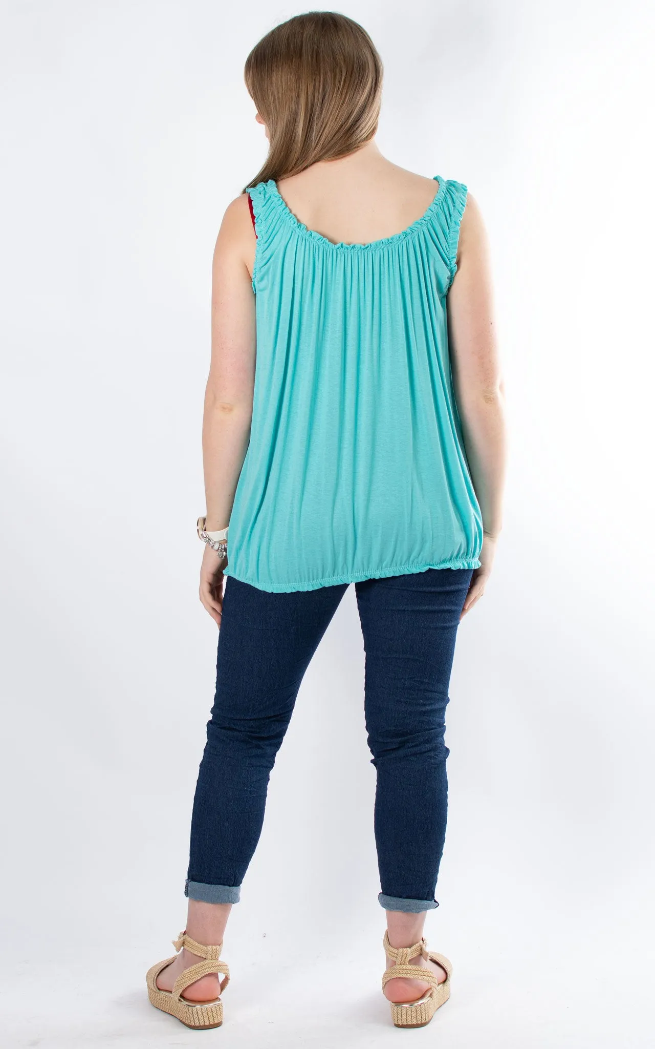 Lyra Vest | Turquoise