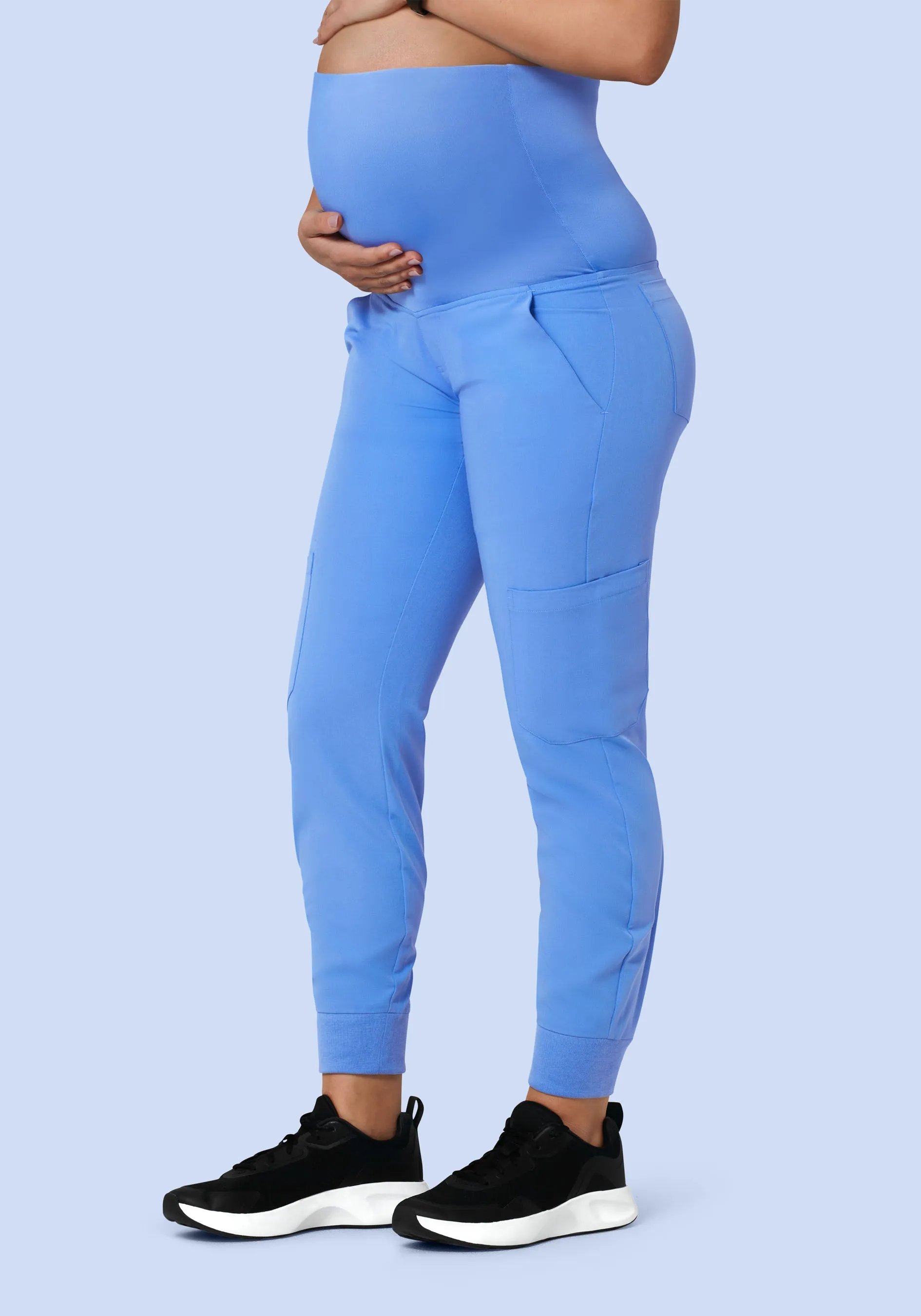 Maternity Joggers Ceil Blue