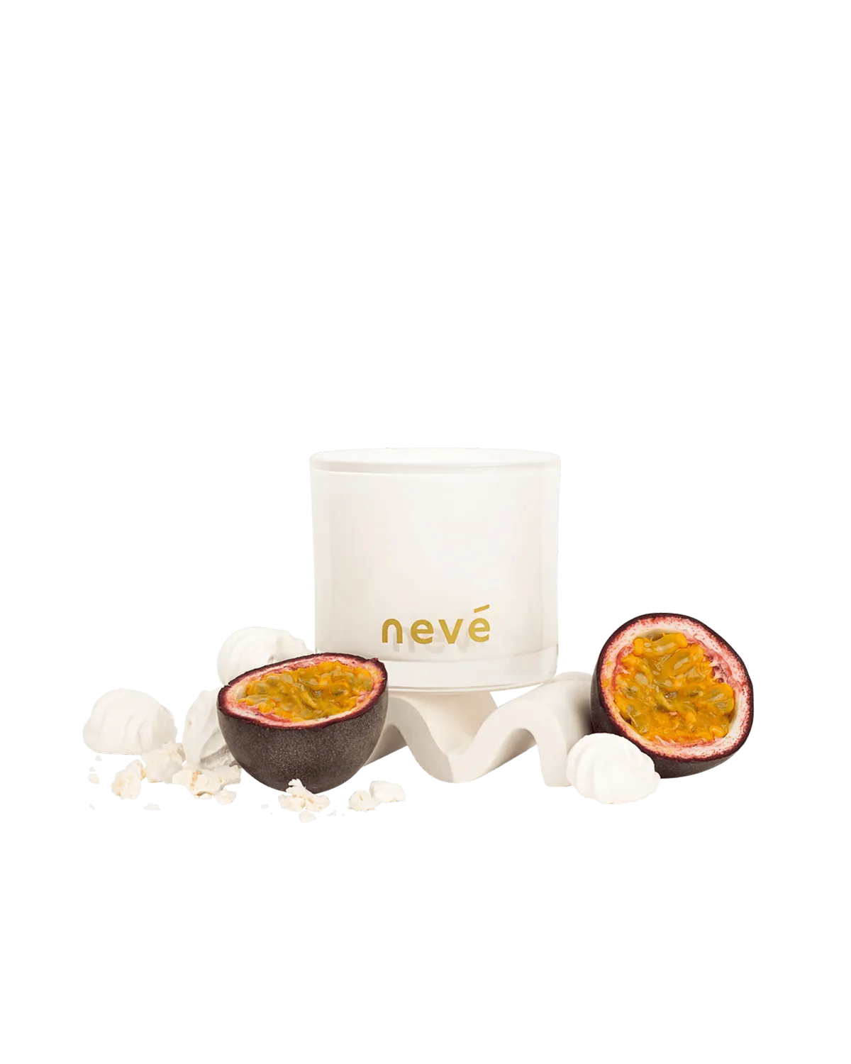 Neve Medium Candle - Passionfruit and Pavolva