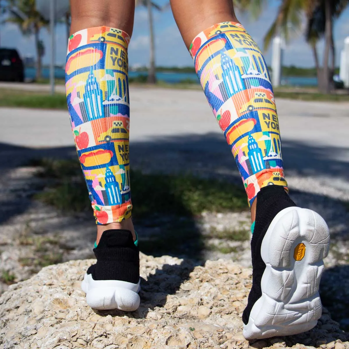 New York Blocks Compression Leg Sleeves