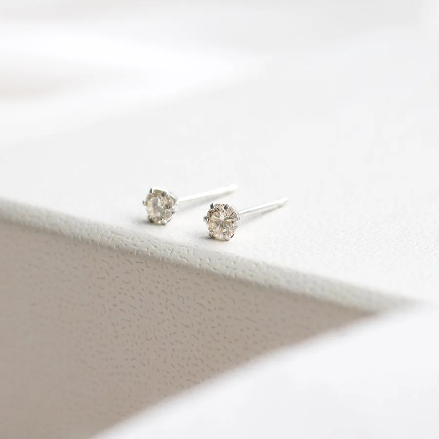 Petite Diamond Studs