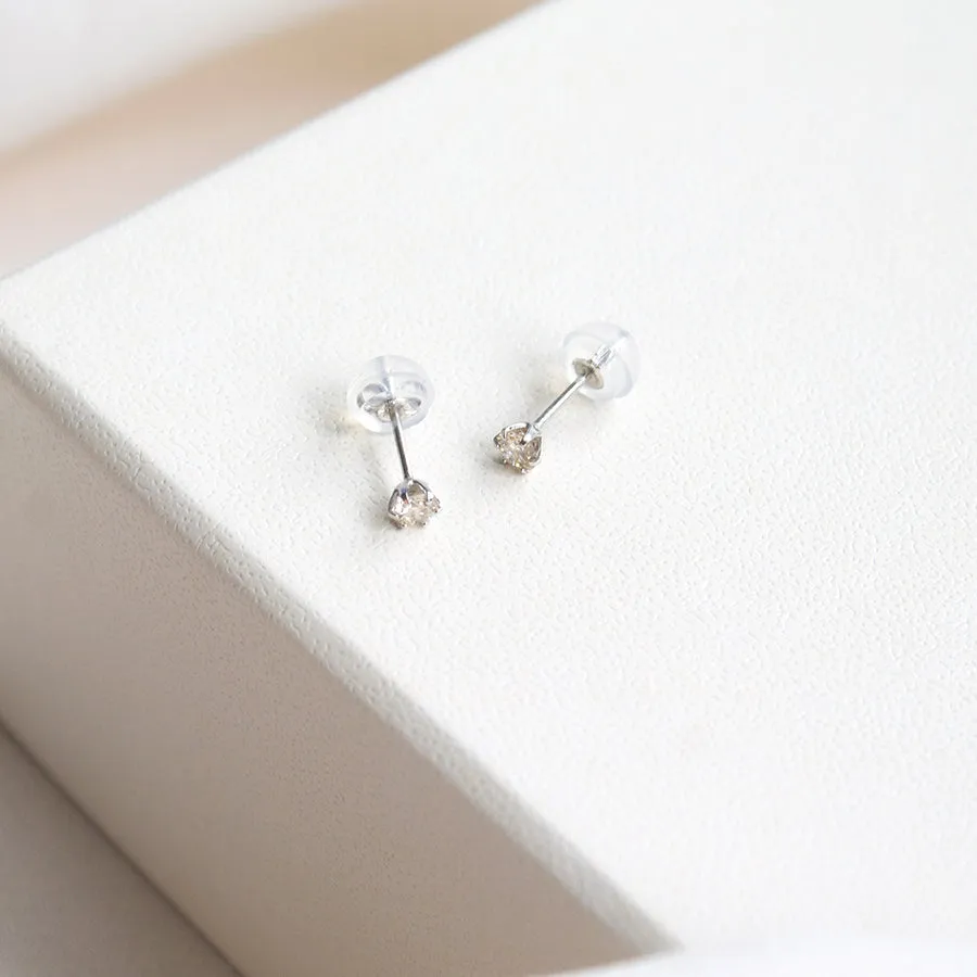 Petite Diamond Studs