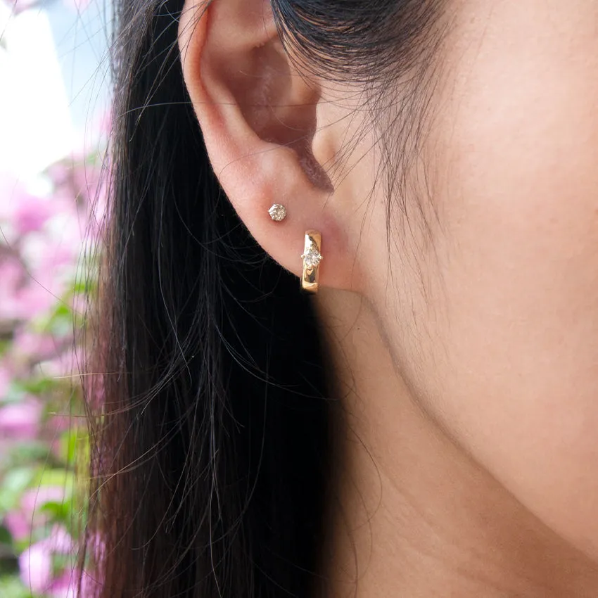 Petite Diamond Studs