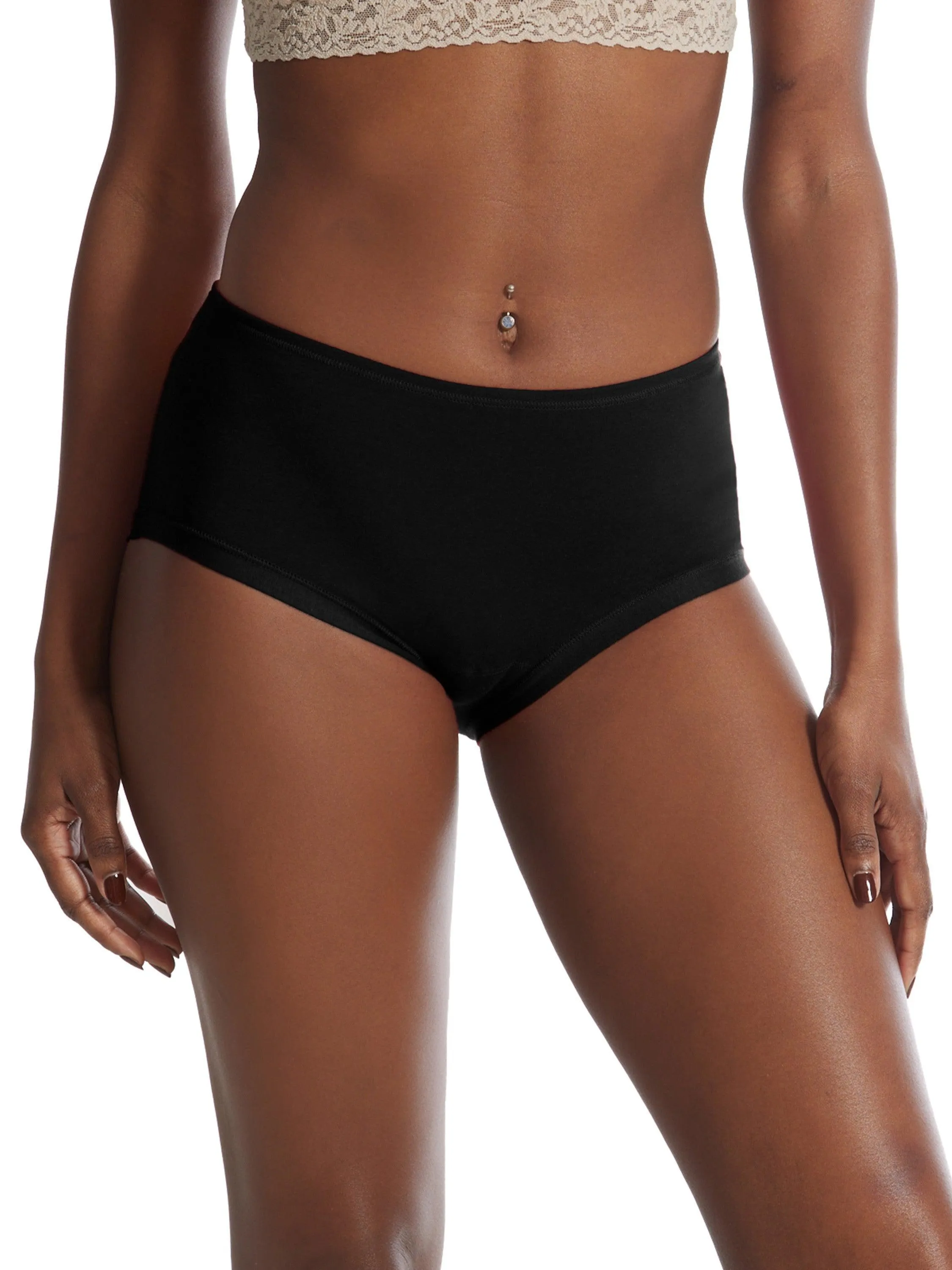 PlayStretch™ Boyshort Black