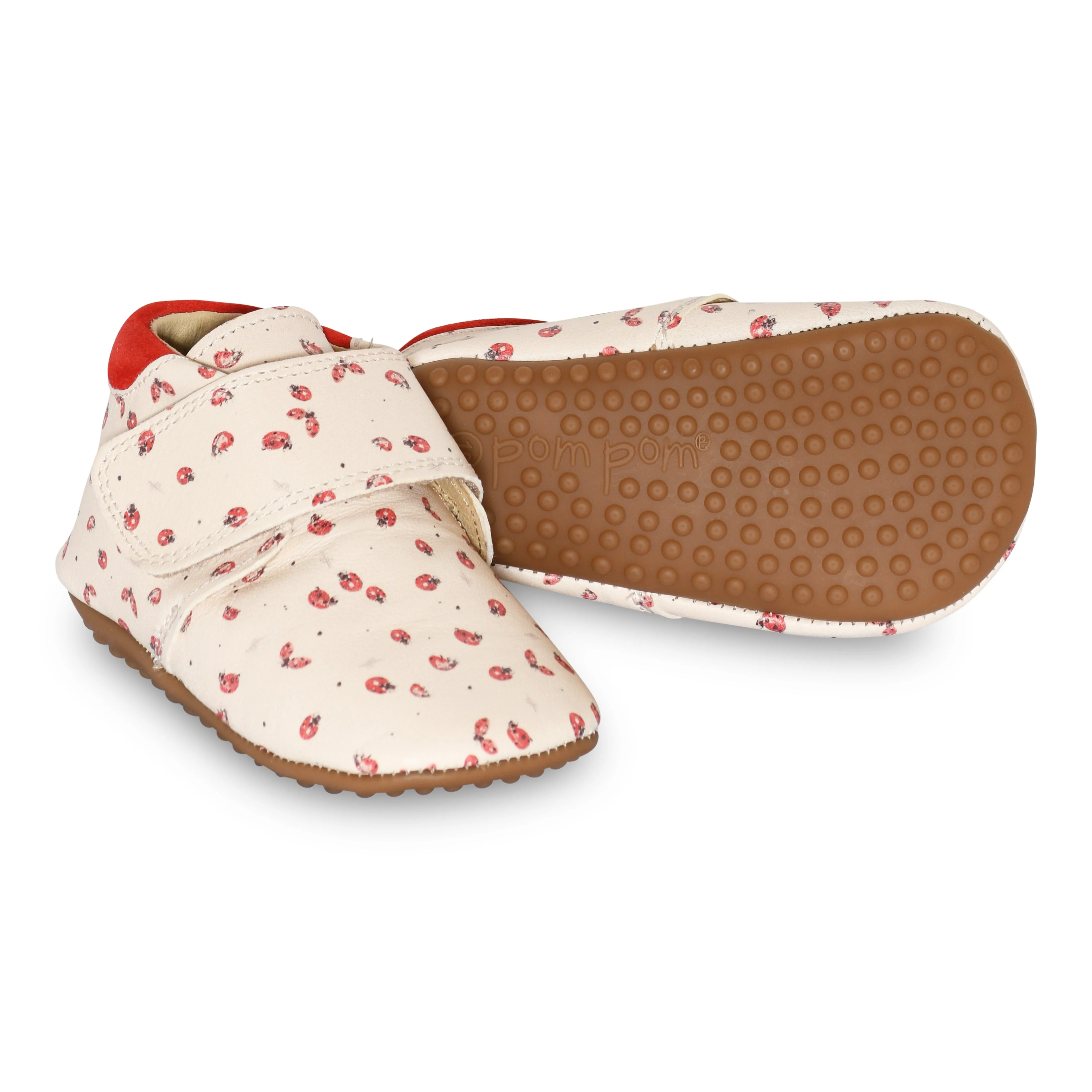 Pom Pom Beginners Velcro - Ladybird