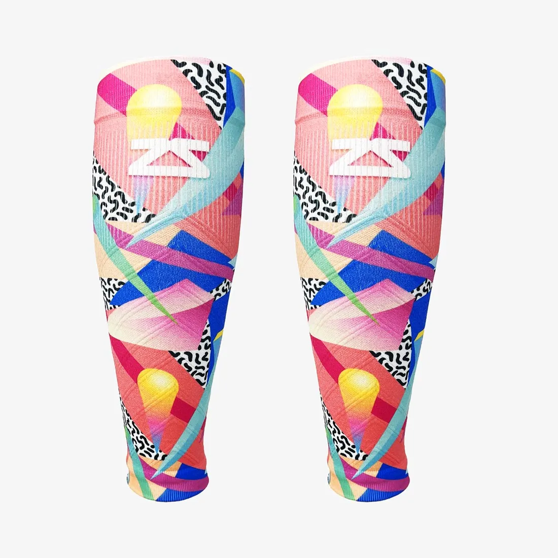 Retro Shapes Compression Leg Sleeves