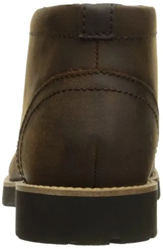 ROCKPORT MEN'S HADDEN CHUKKA BOOT, DARK BROWN, 9 W US