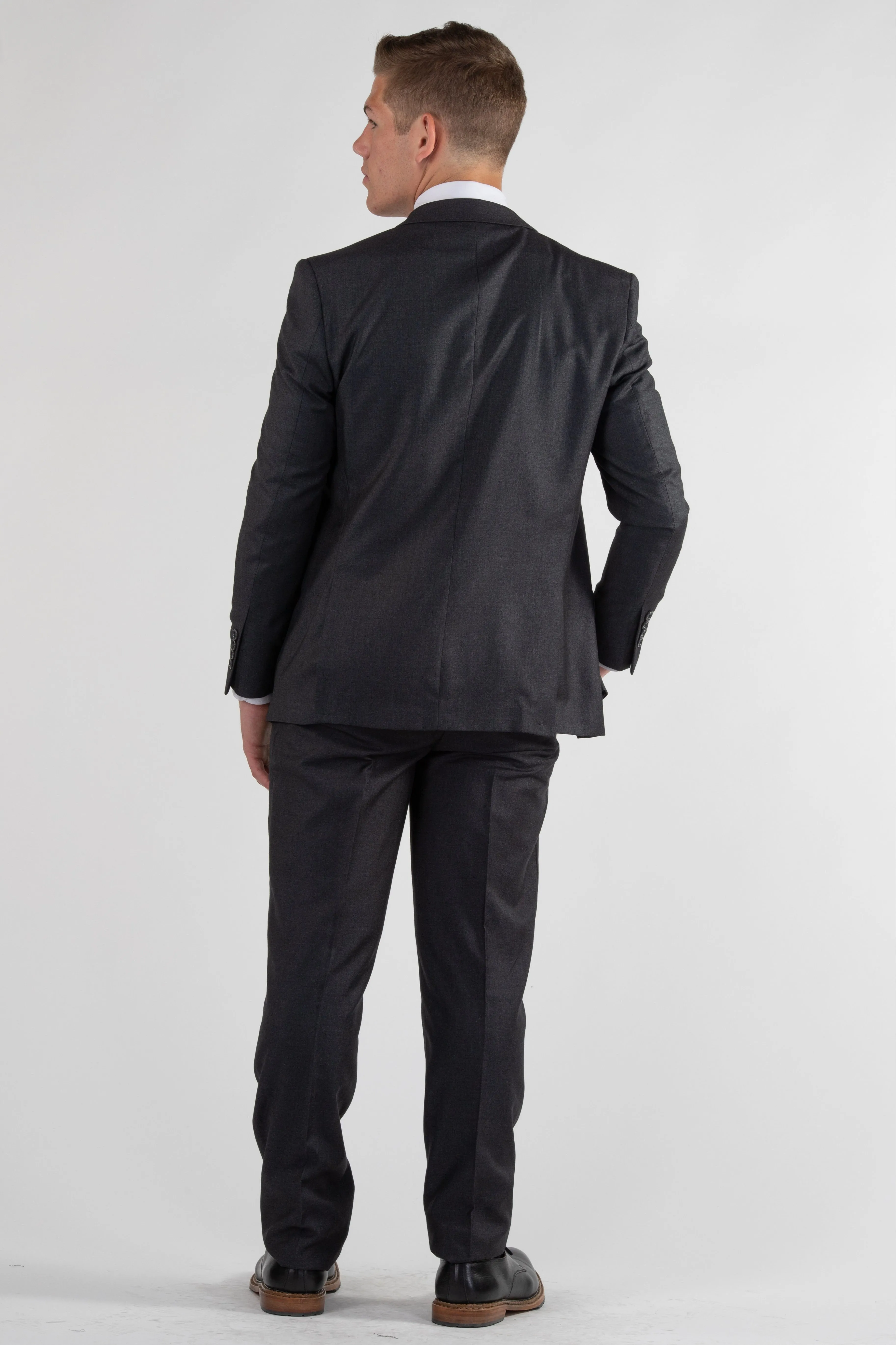 Signature Suit Slim Charcoal