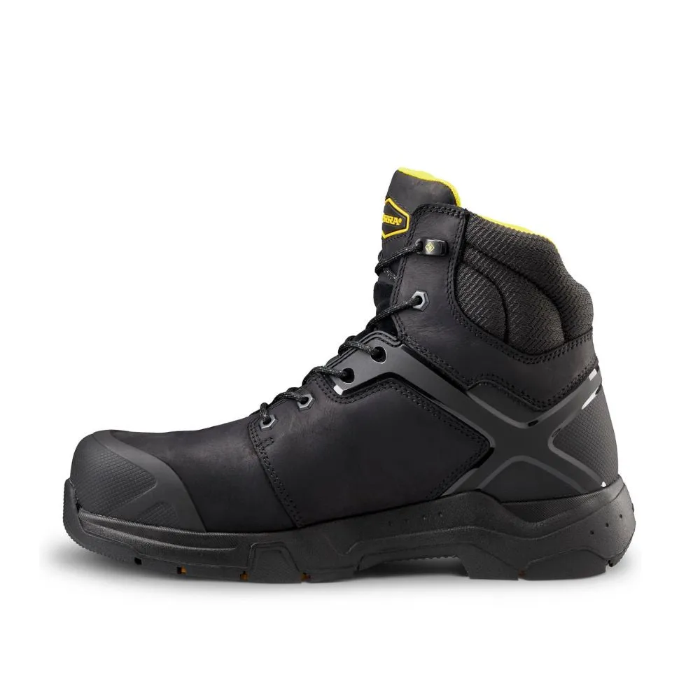 Terra Carbine Men's 6" Waterproof Composite Toe Work Boot TR0A8395BLK - Black